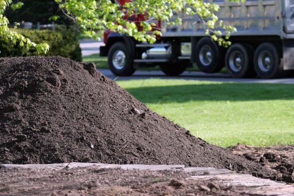 Yard Dirt Delivery in Leland