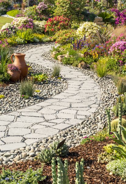 Pathway Landscaping in Leland