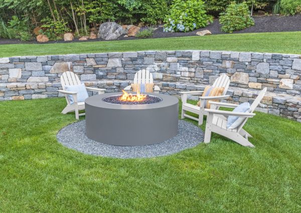 Fire Pit Landscaping in Leland