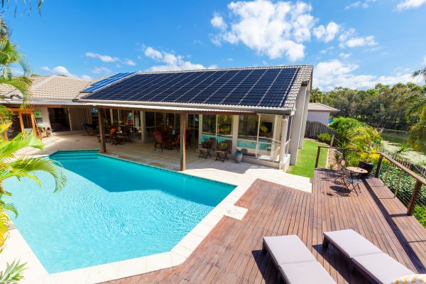 Pool Deck Landscaping in Leland