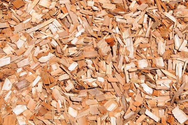 Cypress Mulch Spreading in Leland