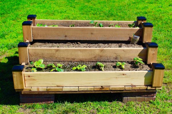 Raised Garden Bed Installation in Leland