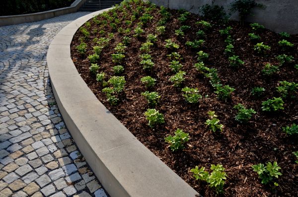 Commercial Mulching in Leland